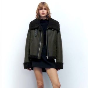 Zara Double Faced Jacket - Green